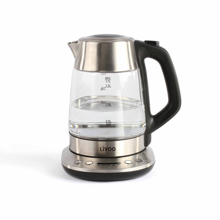 Bouilloire théière à température variable 1,7 L Livoo