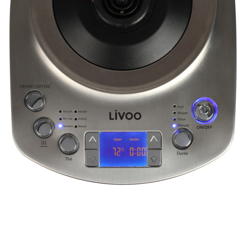 Bouilloire théière automatique 1,7 L Livoo