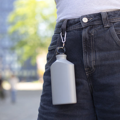 Bouteille aluminium recyclé 500 ml Livoo – gris