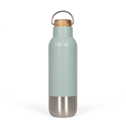 Bouteille isotherme recyclé 650 ml Livoo – vert