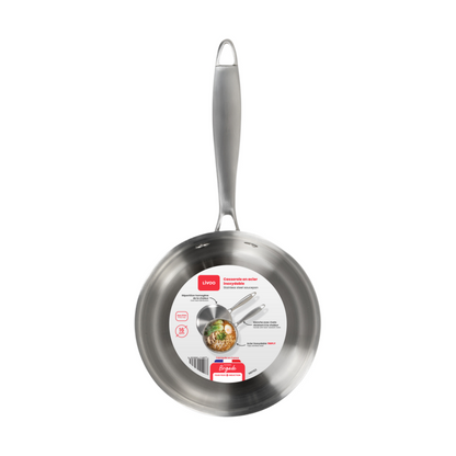 Brigade - Casserole en acier inoxydable 16 cm Livoo