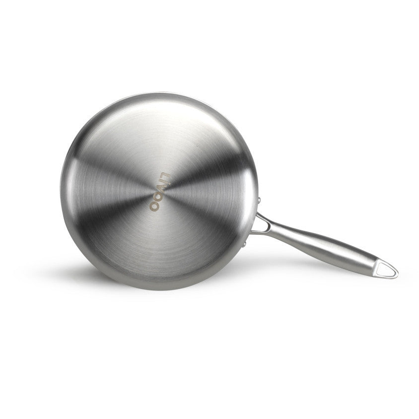 Brigade - Casserole en acier inoxydable 20 cm Livoo