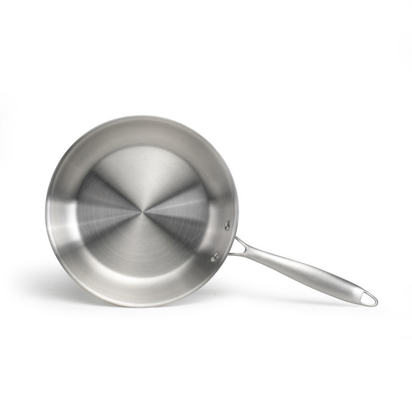 Brigade - Poêle en acier inoxydable 24 cm Livoo