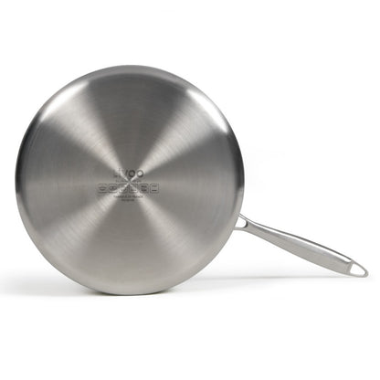 Brigade - Sauteuse en acier inoxydable 28 cm Livoo