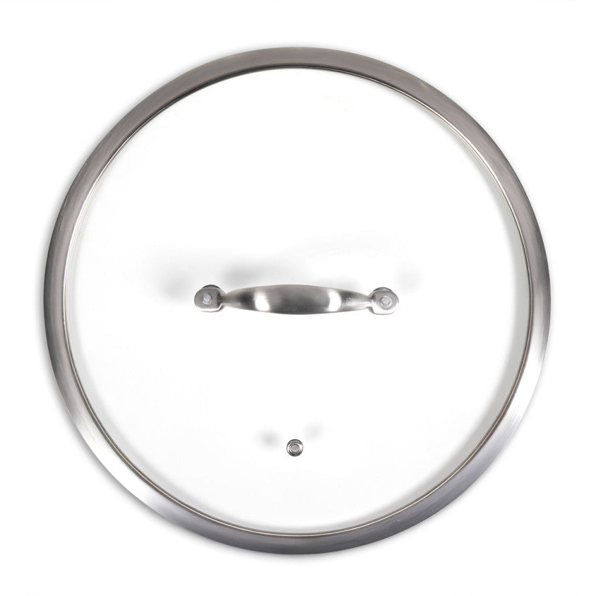 Brigade - Sauteuse en acier inoxydable 28 cm Livoo