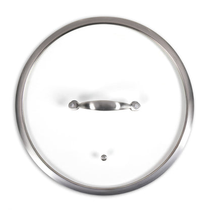 Brigade - Sauteuse en acier inoxydable 28 cm Livoo
