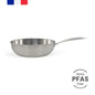 Brigade - Wok en acier inoxydable 28 cm Livoo
