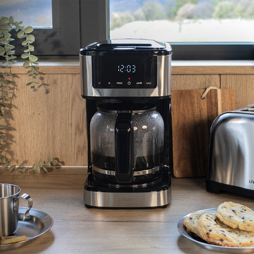 Cafetière électrique programmable Livoo