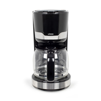 Cafetière électrique Livoo – noir, 1000 W, 1,5 L