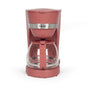 Cafetière électrique Livoo – rouge chili, 750 W, 1,25 L