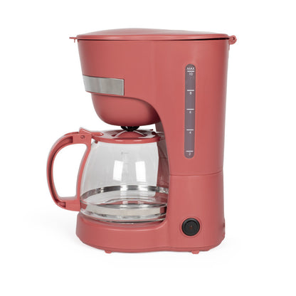 Cafetière électrique Livoo – rouge chili, 750 W, 1,25 L