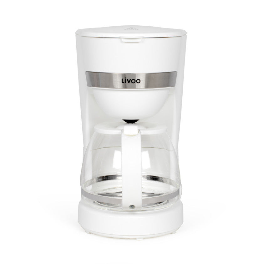 Cafetière électrique Livoo – blanc