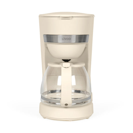 Cafetière électrique Livoo – blanc cassé