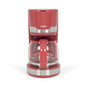 Cafetière électrique Livoo – rouge chili, 1000 W, 1,5 L