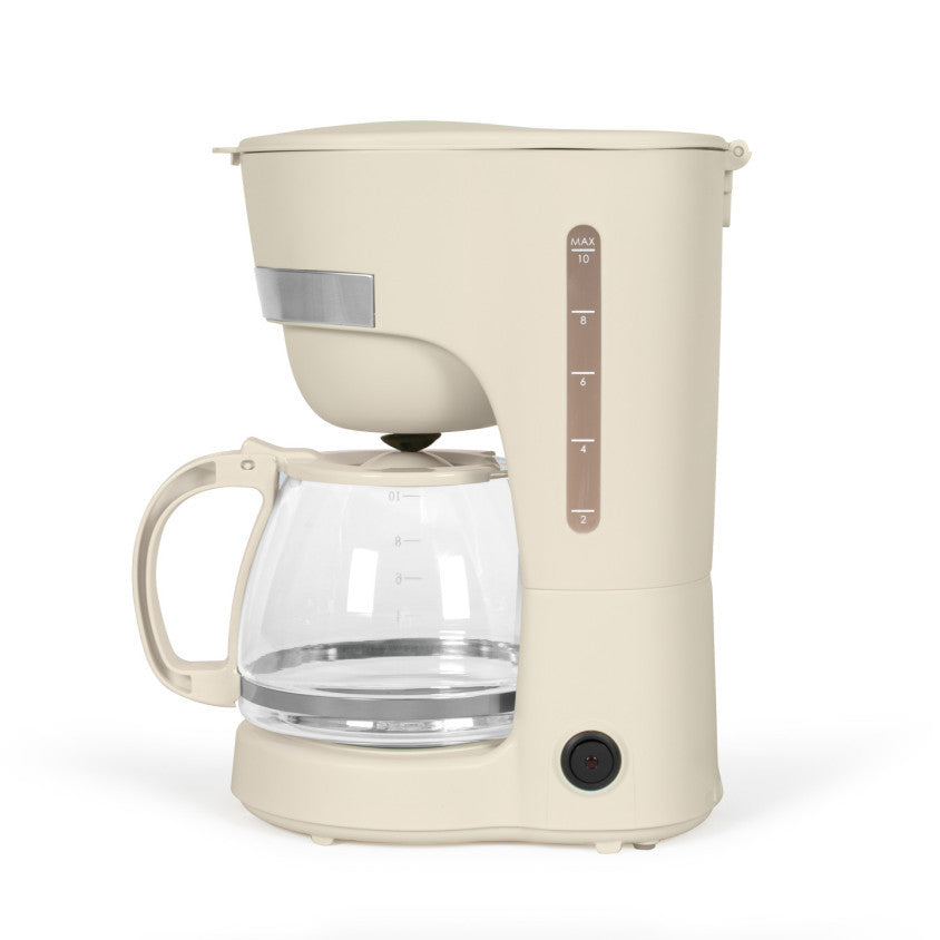 Cafetière électrique Livoo – blanc cassé