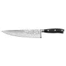 Couteau de chef 20 cm martelé avec protection de lame - Carbon | Sabatier Trompette