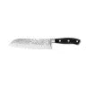Couteau santoku 18 cm martelé avec protection de lame - Carbon | Sabatier Trompette