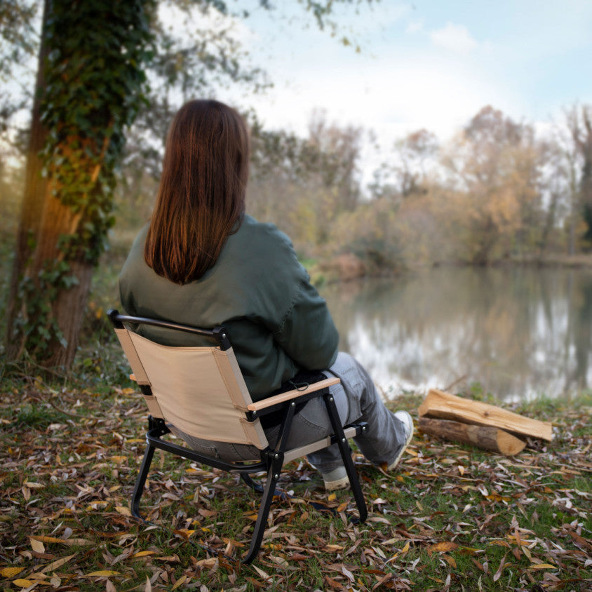 Chaise de camping pliable Livoo