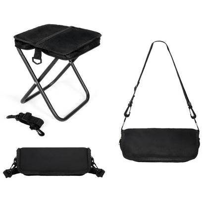 Chaise pliable portable Livoo – noir