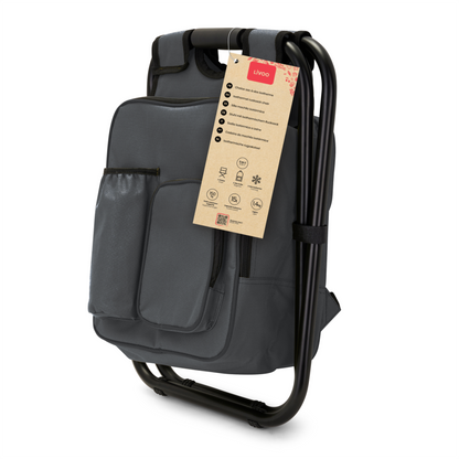 Chaise sac à dos isotherme Livoo – gris