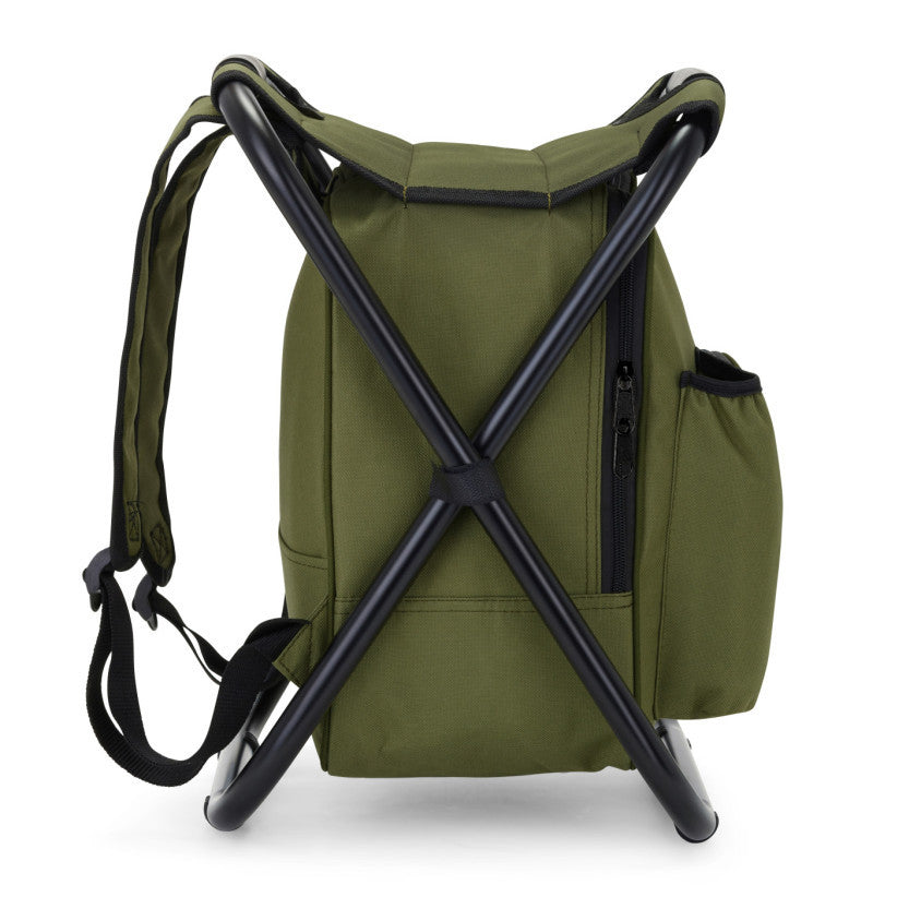 Chaise sac à dos isotherme Livoo – vert et noir