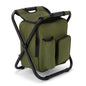 Chaise sac à dos isotherme Livoo – vert et noir
