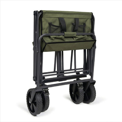 Chariot de transport pliable Livoo – kaki