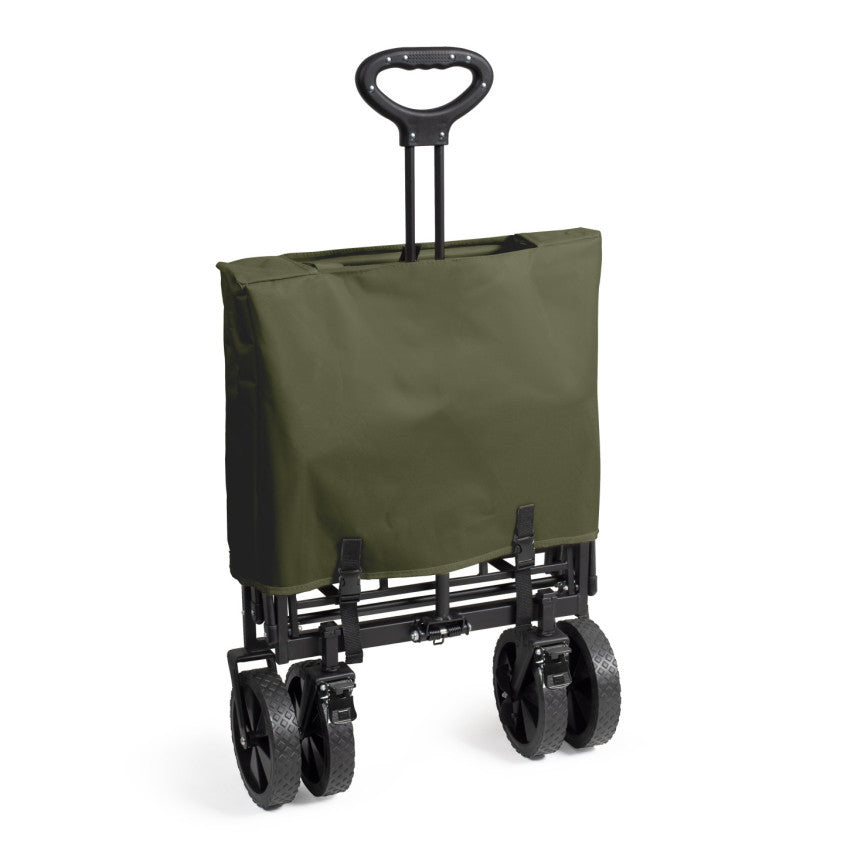 Chariot de transport pliable Livoo – kaki