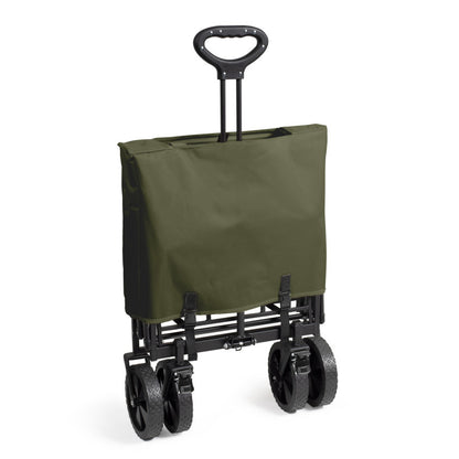 Chariot de transport pliable Livoo – kaki