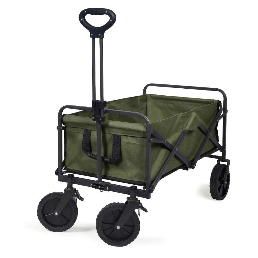Chariot de transport pliable Livoo – kaki