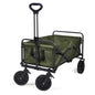 Chariot de transport pliable Livoo – kaki
