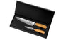Coffret Wusaki Damas Olive 10CR – 2 couteaux : chef 20 cm + office 9 cm