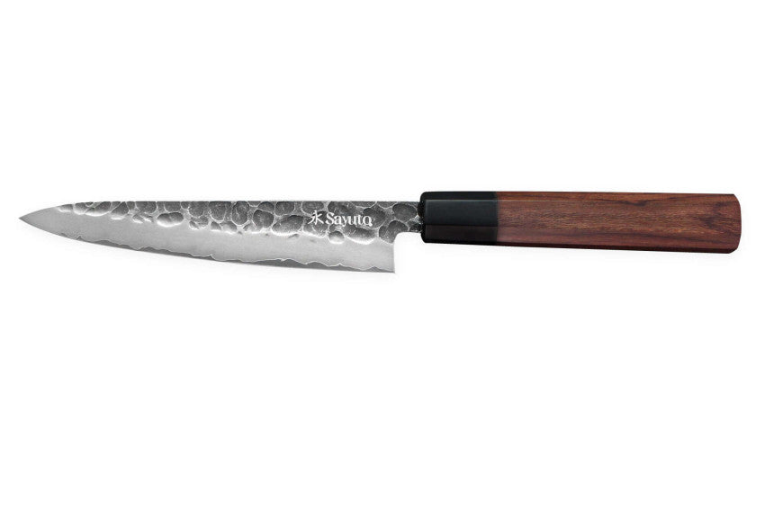 Couteau universel 13,5 cm Sayuto Séquoia San Mai