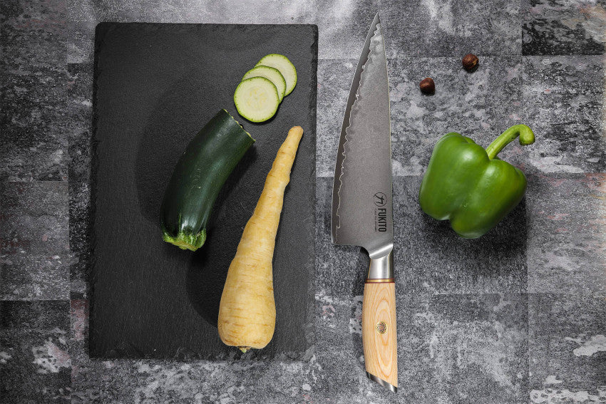 Couteau de chef 21 cm Fukito Pakka San Mai