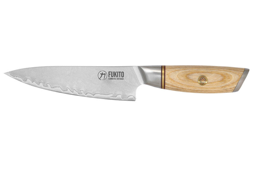 Couteau universel 13 cm Fukito Pakka San Mai