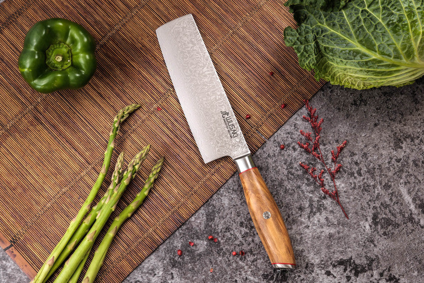 Couteau à légumes Nakiri 17 cm Wusaki Fujiko 10CR