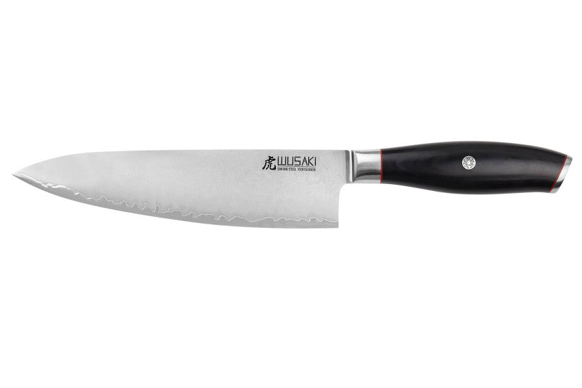 Couteau de chef 20 cm Wusaki Fujiko Black 10CR