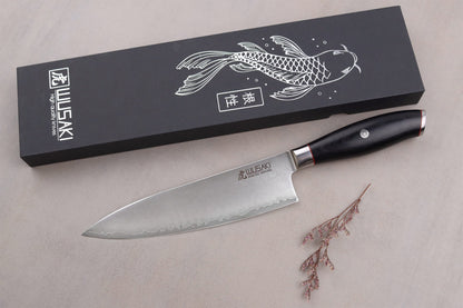 Couteau de chef 20 cm Wusaki Fujiko Black 10CR