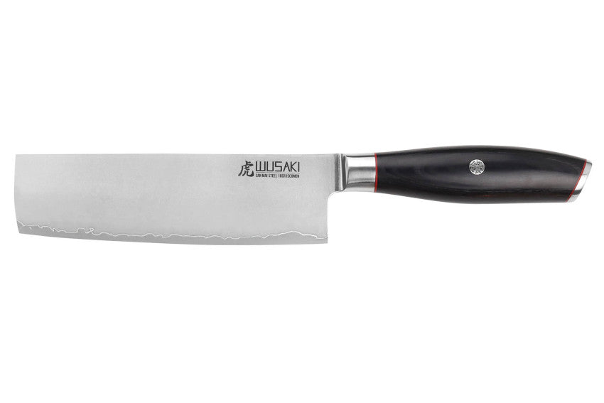 Couteau à légumes Nakiri 17 cm Wusaki Fujiko Black 10CR