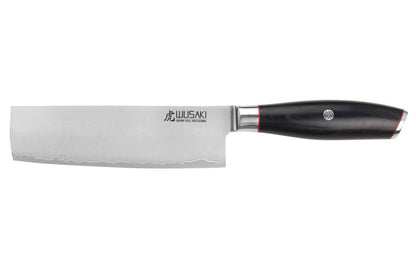 Couteau à légumes Nakiri 17 cm Wusaki Fujiko Black 10CR