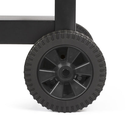 Desserte pour plancha avec tablette rabattable Livoo – noir (réf. GS170N)