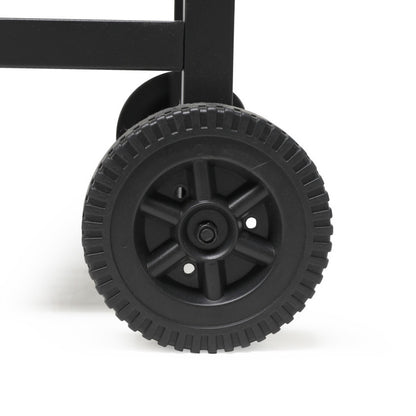 Desserte pour plancha avec tablette rabattable Livoo – noir (réf. GS172N)