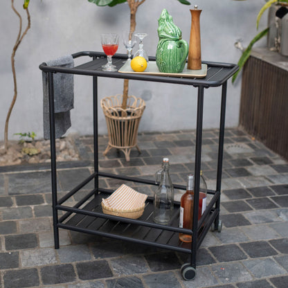Desserte pour plancha Livoo – noir (réf. GS163N)