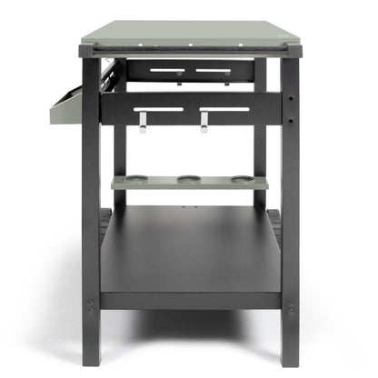 Desserte pour plancha Livoo – kaki et noir (réf. GS167V)