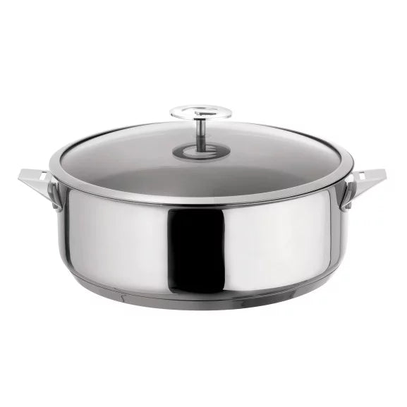 Eclipse - Sauteuse 24 cm revêtement céramique avec couvercle - Cuisinox