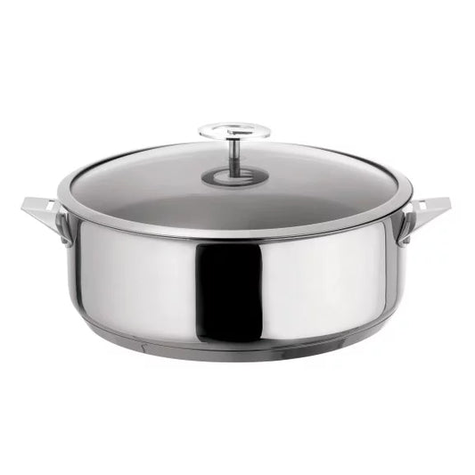 Eclipse - Sauteuse 24 cm revêtement céramique avec couvercle - Cuisinox
