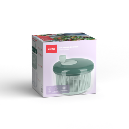 Essoreuse à salade 3,5 L Livoo