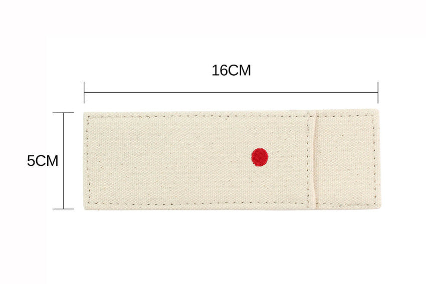 Étui à couteau en lin pour lame jusqu'à 13 cm Les Découpeurs
