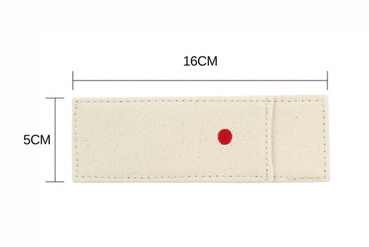 Étui à couteau en lin pour lame jusqu'à 13 cm Les Découpeurs