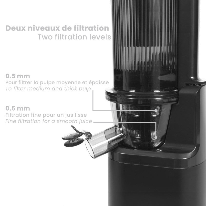 Extracteur de jus à froid 3 en 1 - Livoo x Marmiton